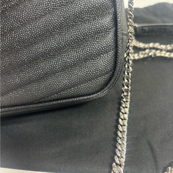 Gorgeous YSL Mini Lou Bag Black Sold - Picture 14 of 16